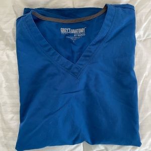 Grey’s Anatomy Large Scrub Top Royal